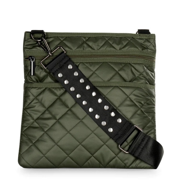 HAUTE SHORE
DANI CROSSBODY BAG WITH MULTIPLE STRAPS QUILTED MESSENGER - Picture 3 of 7